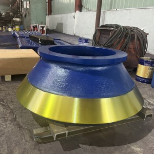 High Manganese Steel Cone Crusher Wear Parts Concave/Bowl Liner