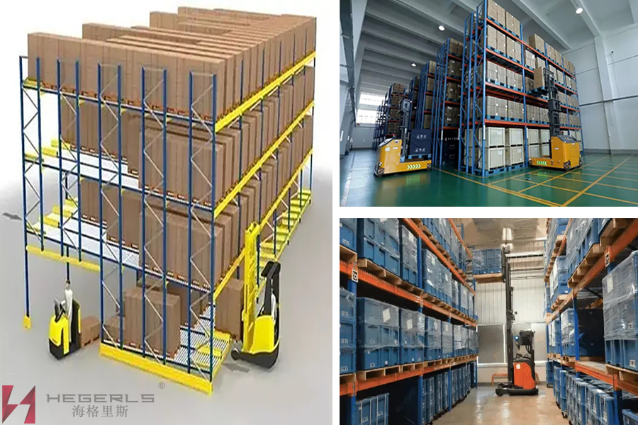 Hebei intelligent storage high location forklift vertical storage rack vertical rack forklift selection of 5 items