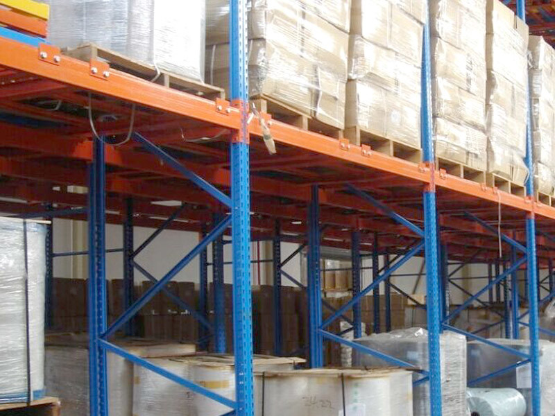 china factory heavy duty push back pallet racking system for FILO