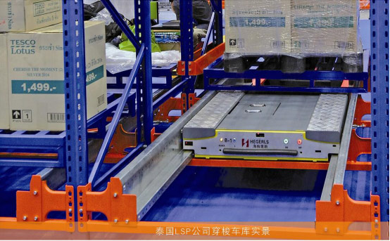 Semi Automatic Storage Warehouse Radio Shuttle Pallet runner car with remote