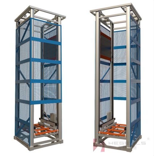 High end customization of HEGERLS warehousing equipment in Haigris | Important equipment for four-way shuttle vehicle three-dimensional warehouse storage, layer changing elevator