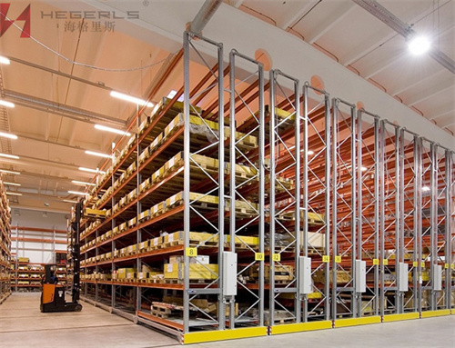 Electric mobile shelf Hebei hegerls specialized in the design and production of electric mobile shelves for dense storage in warehouses