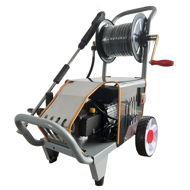 High Pressure Washer with Hose Reel
