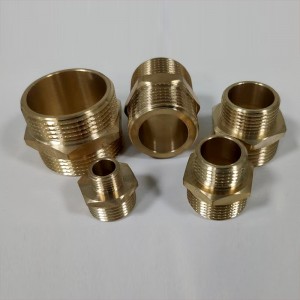 Professional Factory for Full Brass Elbow Nickel Coating Pneumatic Pipe Fitting Components Metal Brass Air Tube Fitting with Nickel Plated