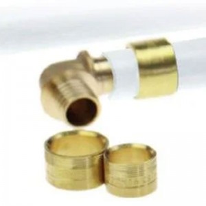 Wholesale Factory Brass Fititngs Equal Tee Socket Plumbing Adpator