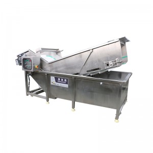 Factory Automatic Fruit and Vegetable Bubble Washing Cleaning equipment