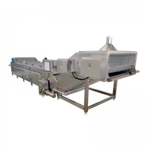 100% Original Factory China Crab Meat Stick Pasteurizer/ Steam Heating and Cooling Pasteurizing Machine