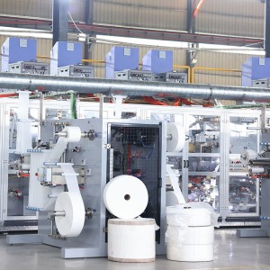 CE Full Servo 400Pcs/Min Lady Pants Mesntrual Panties Making Machine Stable Production