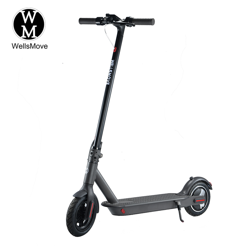 China wholesale Tracked Mobility Scooter Factories –  500w motor xiaomi model electric scooter pro – WellsMove detail pictures