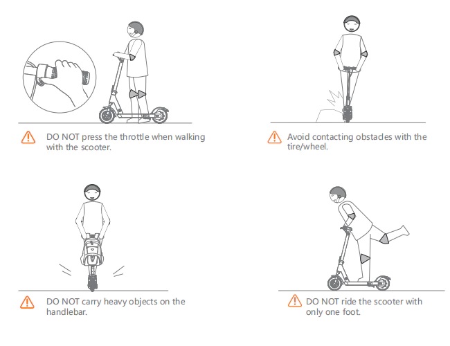 Цахилгаан скутер ашиглах аюулгүй ажиллагааны заавар юу вэ?