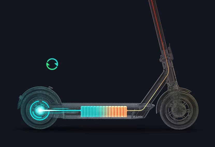 How to start the electric scooter and the correct use of the battery