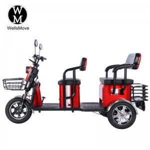 Skuter elektrik për pasagjerë me triçikletë Heavy Duty 3