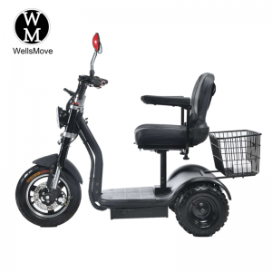 Differentialmotor elektrisk Mobility Trike Scooter