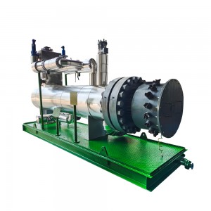 Industrial electric skid heater