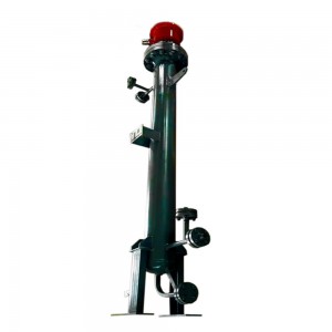Explosion-proof electric heater vertical type