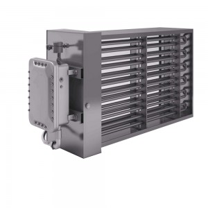 Duct Electric heater with control panel