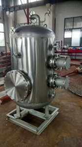 Industrial tank electric heater Vertical type