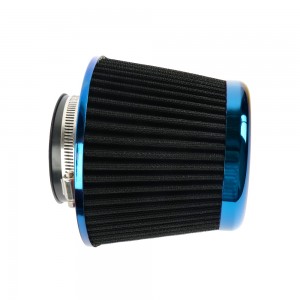 Universal JDM style culture Car Air Filter Vehicle Modified High Flow Mesh Cone Air Intake filters