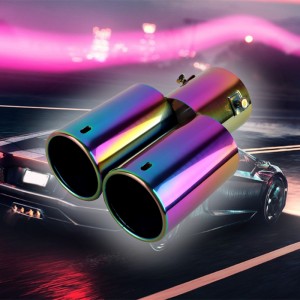 Universal Car Stainless Multicolour Exhaust Tail Pipe Tip