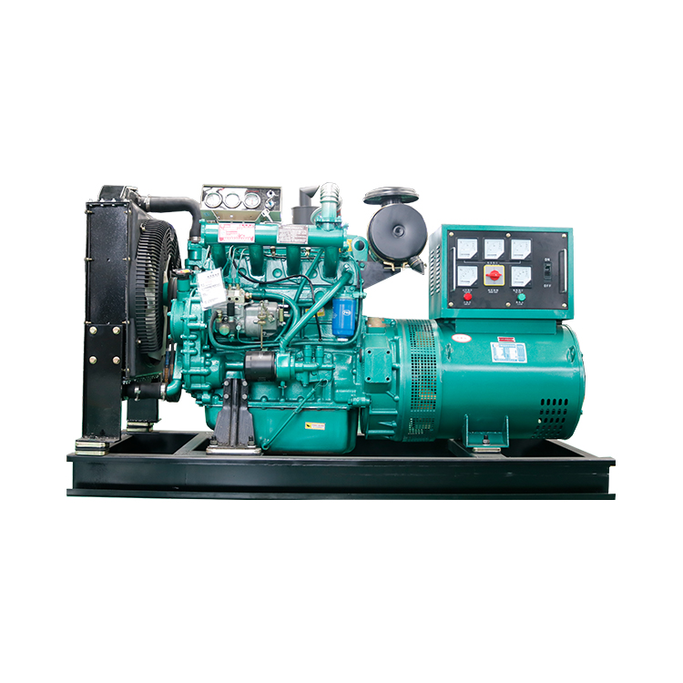Factory wholesale Water Cooled Diesel Generator - 50kw Open type diesel generators with low fuel consumption – Woda
