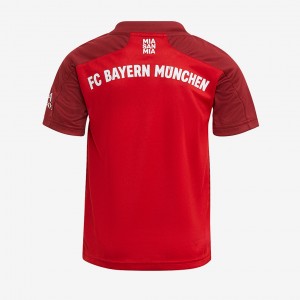 Bayern Munich Kid Soccer Jersey Kit(Jersey+Short) Home Replica 2021/22