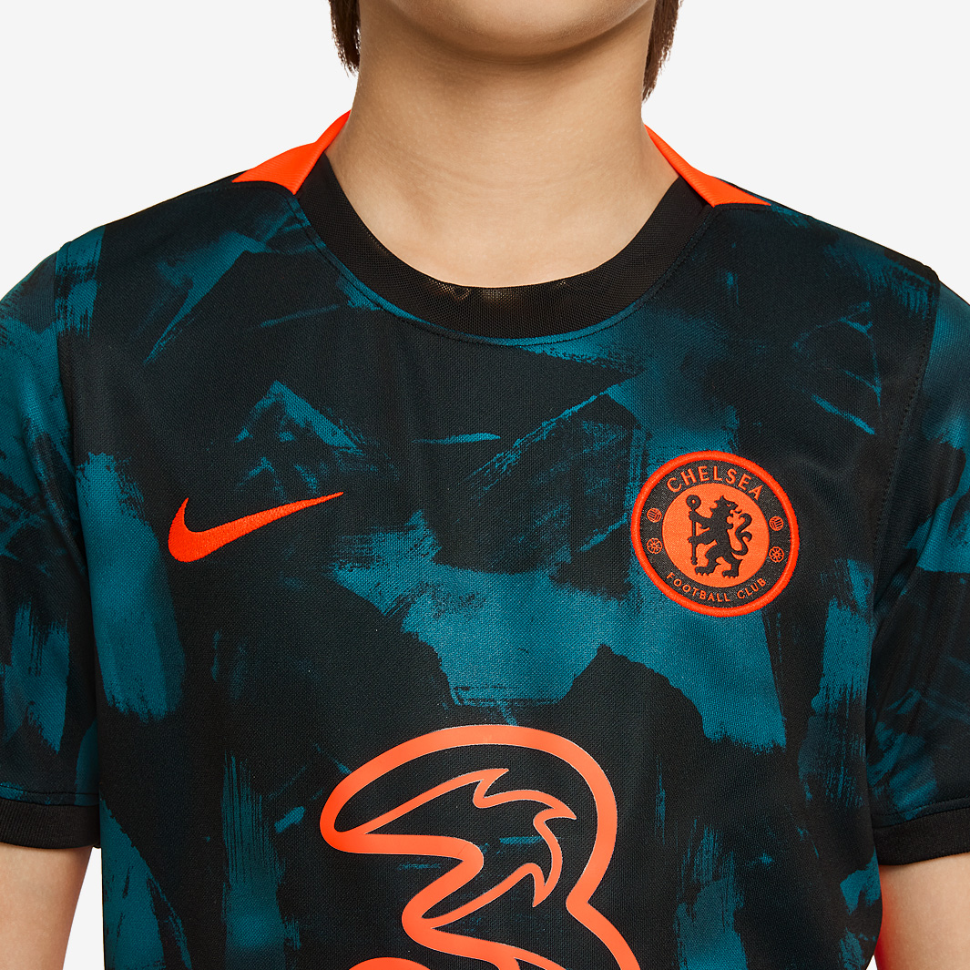 China Wholesale Barcelona Jersey Youth Manufacturers Suppliers –  Chelsea Kid Soccer Jersey Third Away Replica 2021/2022  – WoHoo