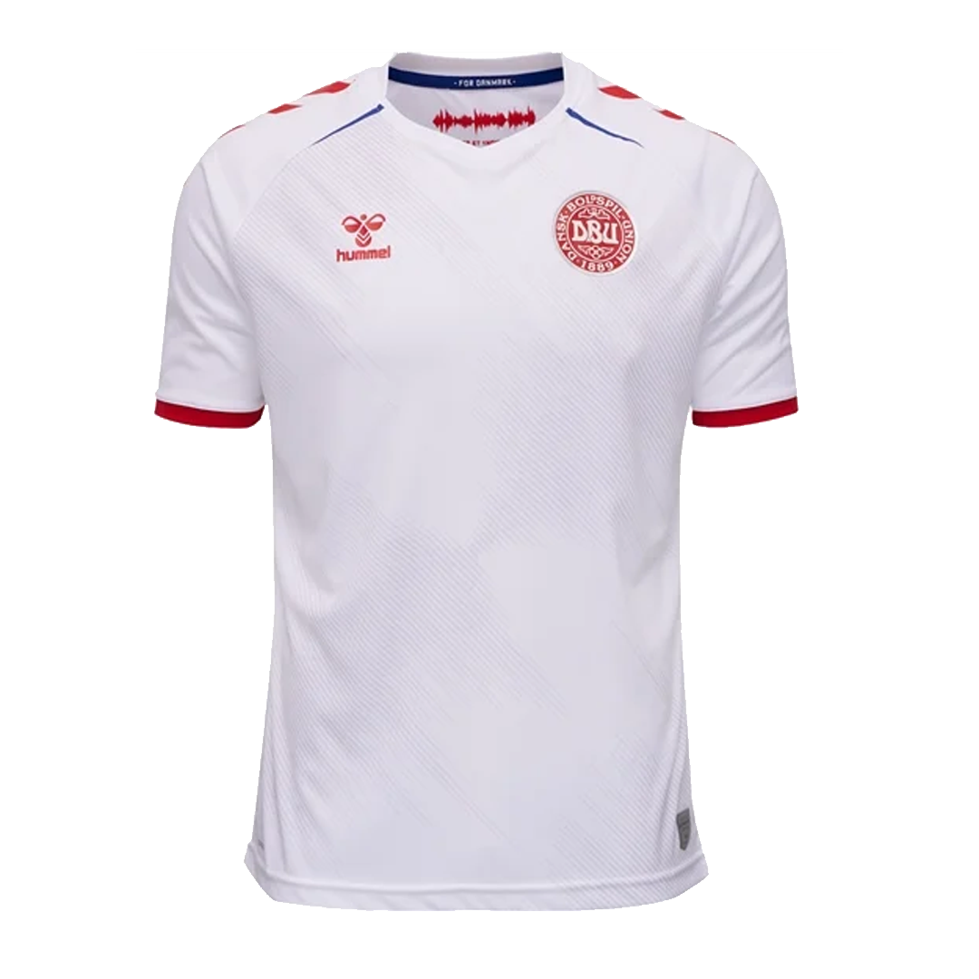 Denmark Soccer Jersey Away Replica 2021