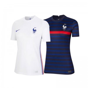 France Women Soccer Jersey MBAPPE#10 Thai Away  Replica 2021/22