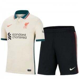Liverpool Soccer Jersey Kit(Jersey+Short) Away Replica 2021/2022