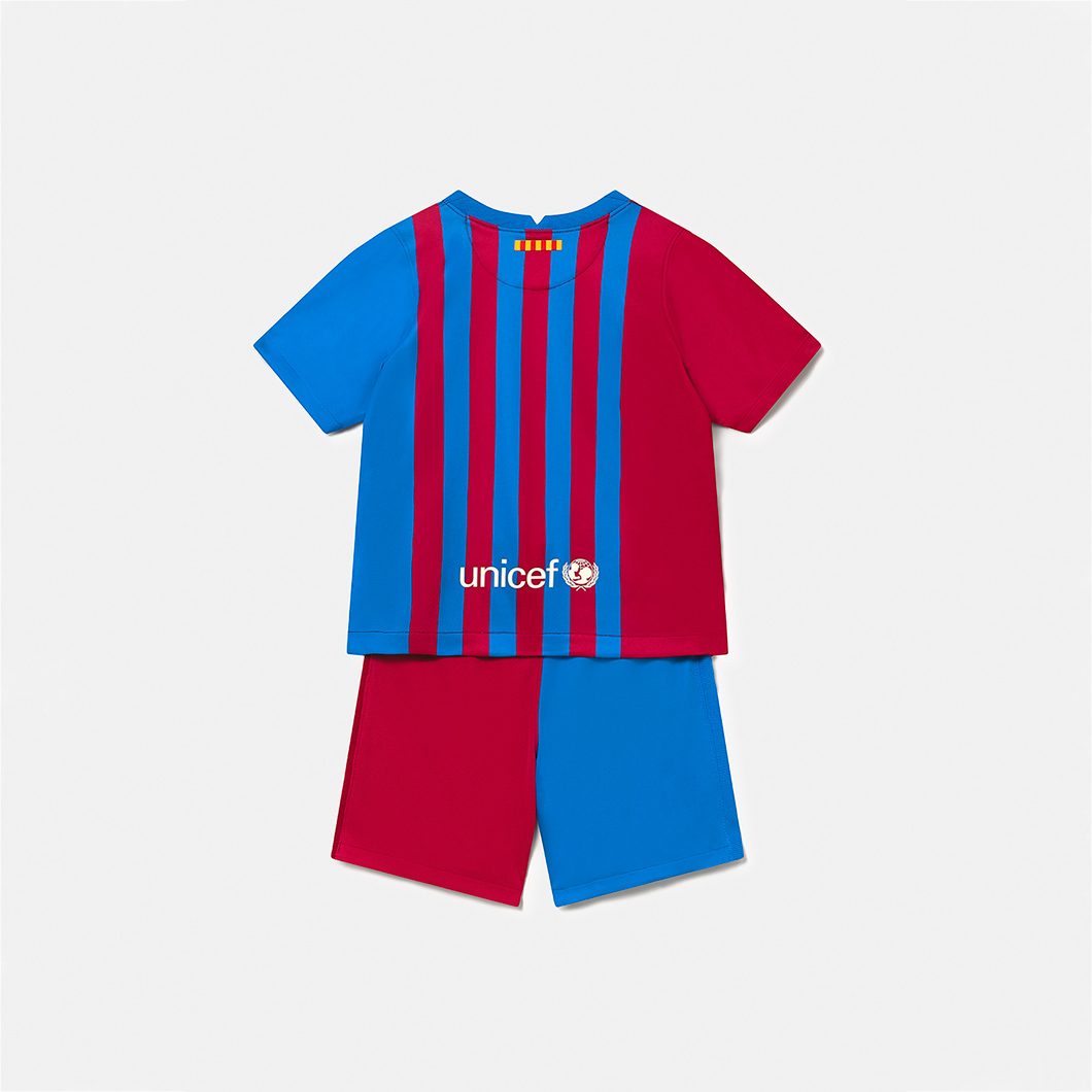 China Wholesale World Cup Soccer Jersey Exporters –  Barcelona Soccer Jersey Home Kit(Jersey+Short) 21/22  – WoHoo
