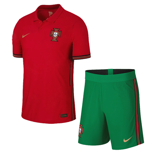 Portugal Soccer Jersey Home Kit ( Jersey+Short+Socks) Replica 2021