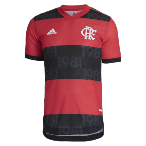 CR Flamengo Soccer Jersey Home Player Version Replica 2021/22