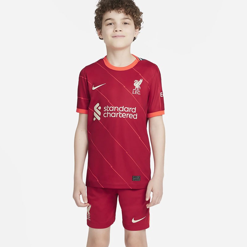 Liverpool Kid Soccer kit(Jersey+Short) Home Replica 2021/2022