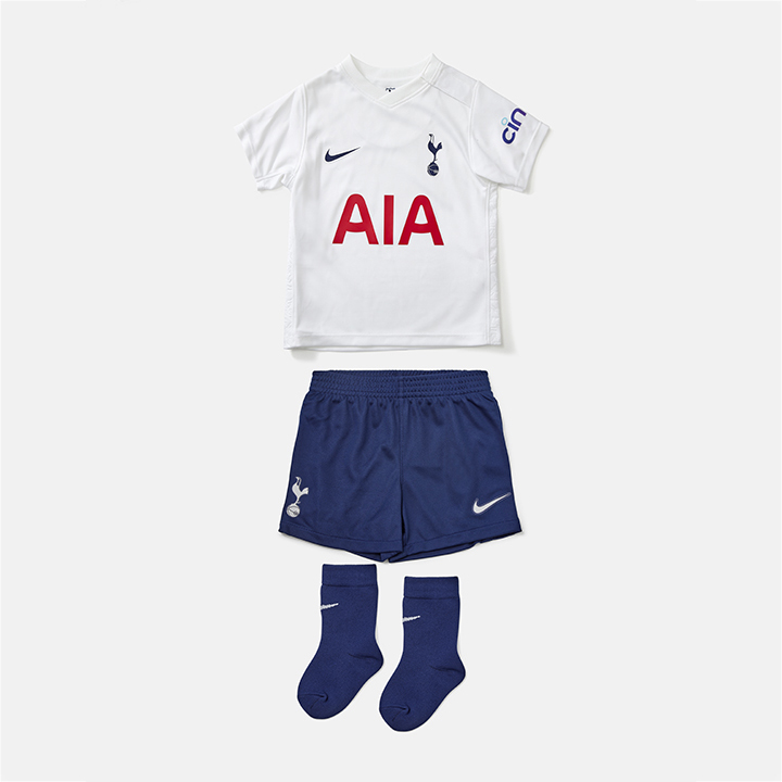 China Wholesale Football Kit Manufacturers Suppliers –  Tottenham Hotspur Kid Soccer Jersey Whole Kit(Jersey+Short+Socks) Away Replica 2021/22  – WoHoo