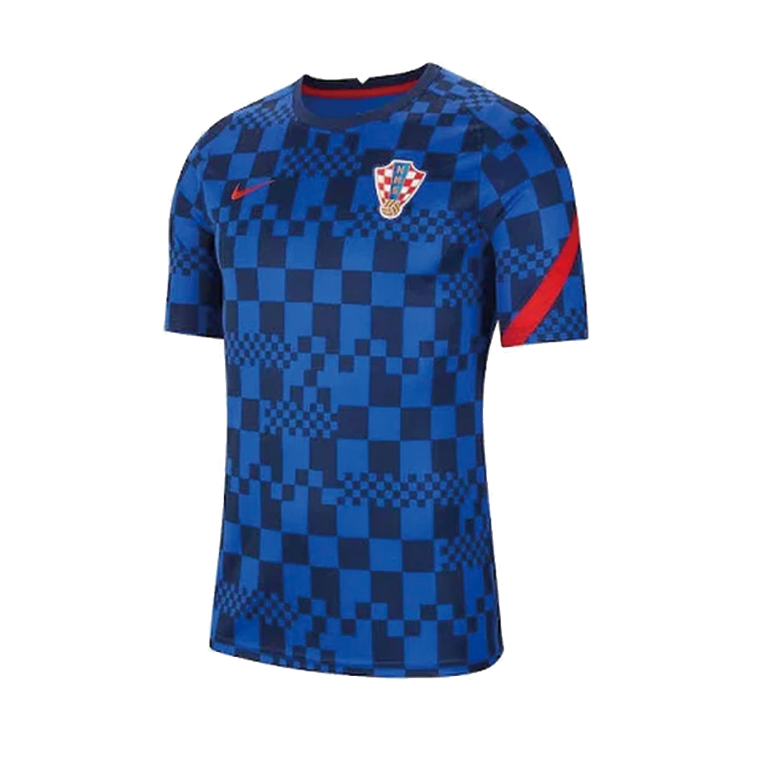 China Wholesale Portugal Jersey Black Exporters –  Croatia Pre Match Training Soccer Jersey Replica 2021  – WoHoo