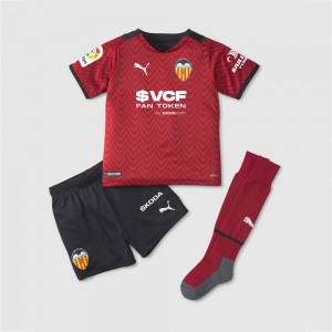 Valencia Soccer Jersey Kid Whole(Jersey+Short+Socks) Away Replica 21/22
