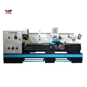 WOJIE Lowest Price 105mm spindle bore heavy duty Lathe machine 5 Meters CS6266 Conventional Manual Lathe