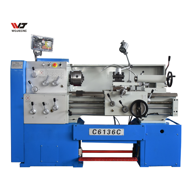 2022 wholesale price Cnc Lathe Machine - c6136 horizontal manual metal lathe manual small lathe  – Wojie