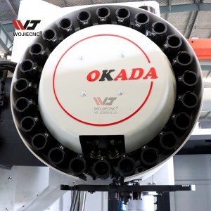 WOJIE Factory High Qulaity CNC Machining Center VMC1160 With OKADA Tool Magazine