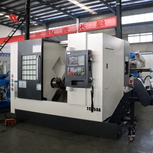 Fanuc Siemens GSK control cnc lathe machine TCK50A horizontal cnc lathe with cheap price