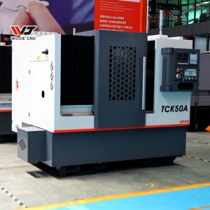 Ce quality cnc turning lathe machine TCK50A cnc slant bed lathe with factory price