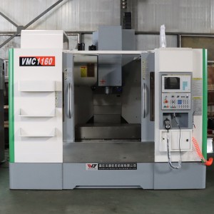 WOJIE factory direct sale Low cost machining center VMC1160 Fanuc Siemens Vmc Machine cnc milling center