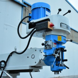 High precision milling machine X6325 vertical taiwan universal turret milling