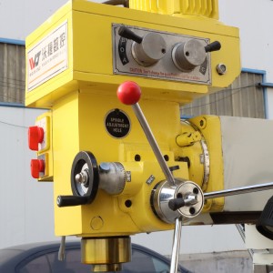 Small vertical multifunctional drilling and milling machine ZX7550
