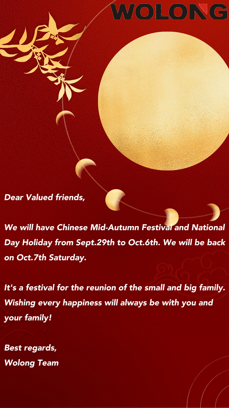 Happy Chinese Mëtt-Hierscht Festival an Nationalfeierdag Vakanz
