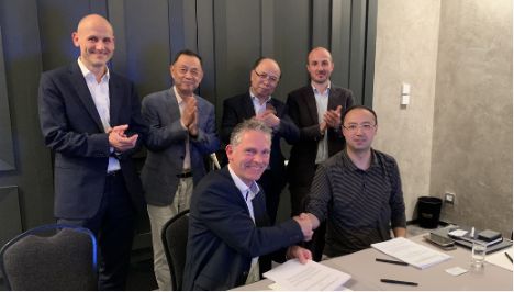 Wolong en Enapter tekene it Memorandum of Understanding oer it oprjochtsjen fan in Joint Venture Company foar Hydrogen electrolyzer yn Sina.