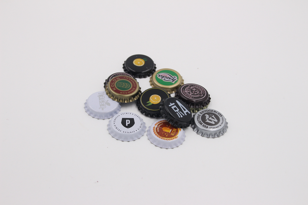 The production process strictly implements the standards metal crown cap for beer