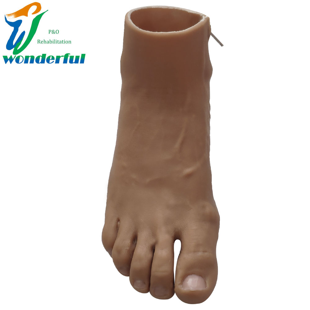 Factory Cheap Rib Sling - Medical grade rubber foot carbon fibersole of the foot silicone prosthetic – Wonderfu