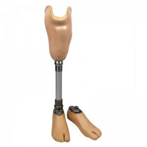 Wholesale Discount China Medical Grade Polyurethane Double Axis Prosthetic Sach Foot with Two Holes