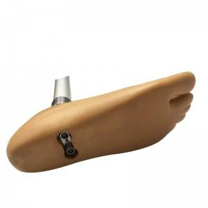 China Wholesale China Medical Grade Brown Polyurethane Double/Single Axis Dynamic Prosthetic Sach Foot